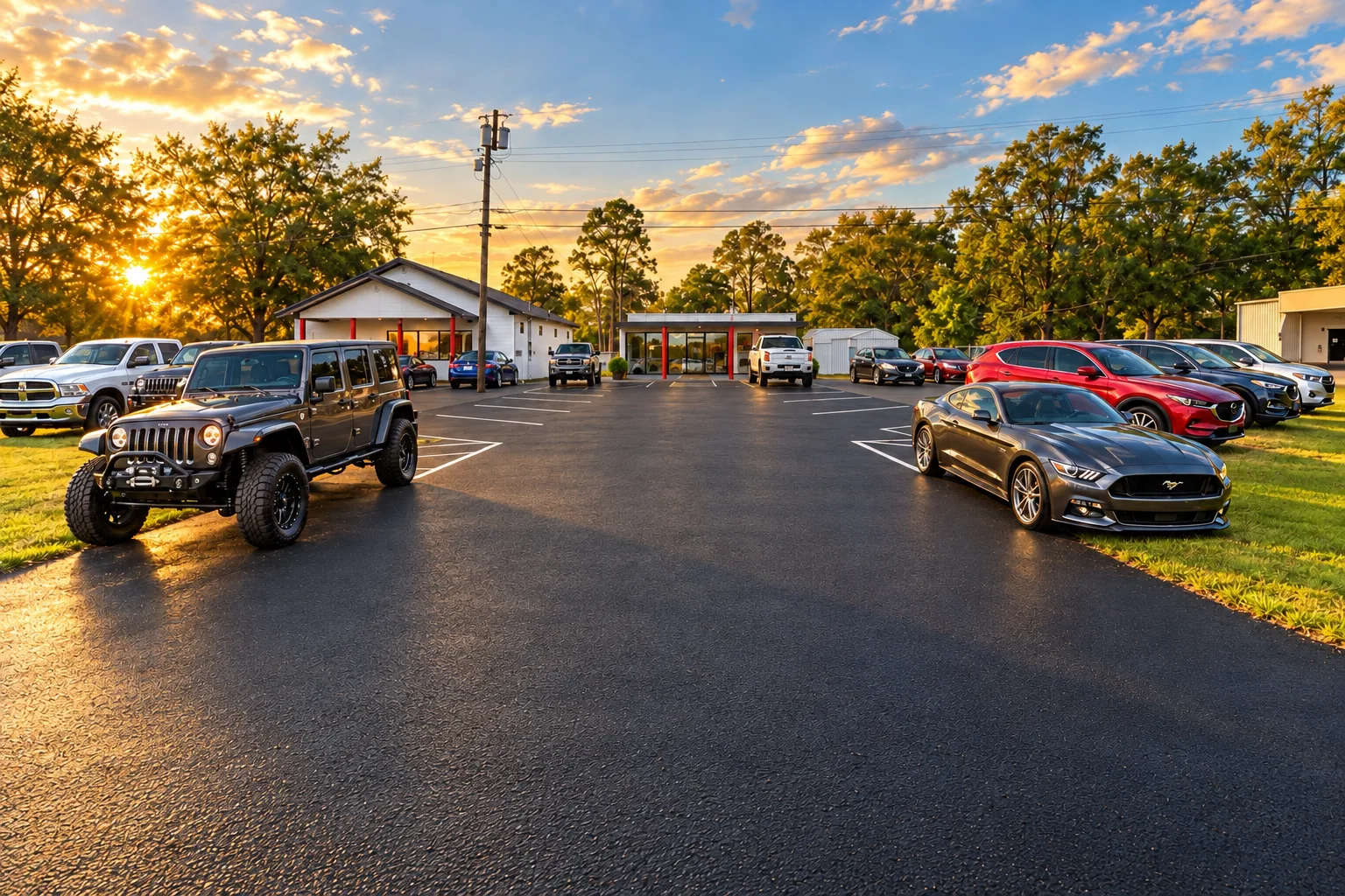 Our lot on Government Blvd
